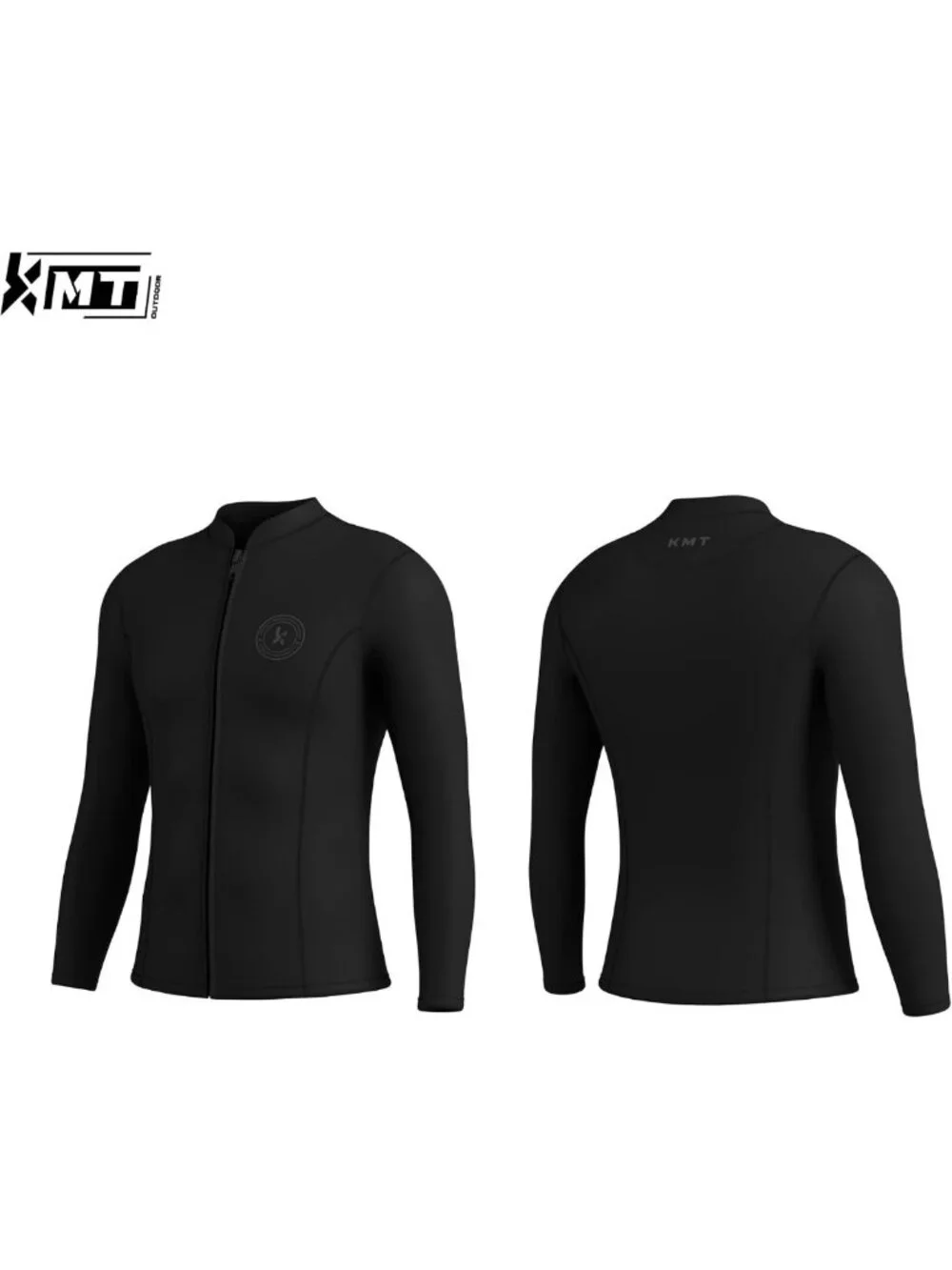 Men's 2.5mm Wetsuit Jacket - Neoprene Surf Top for Diving, Swimming & Water
